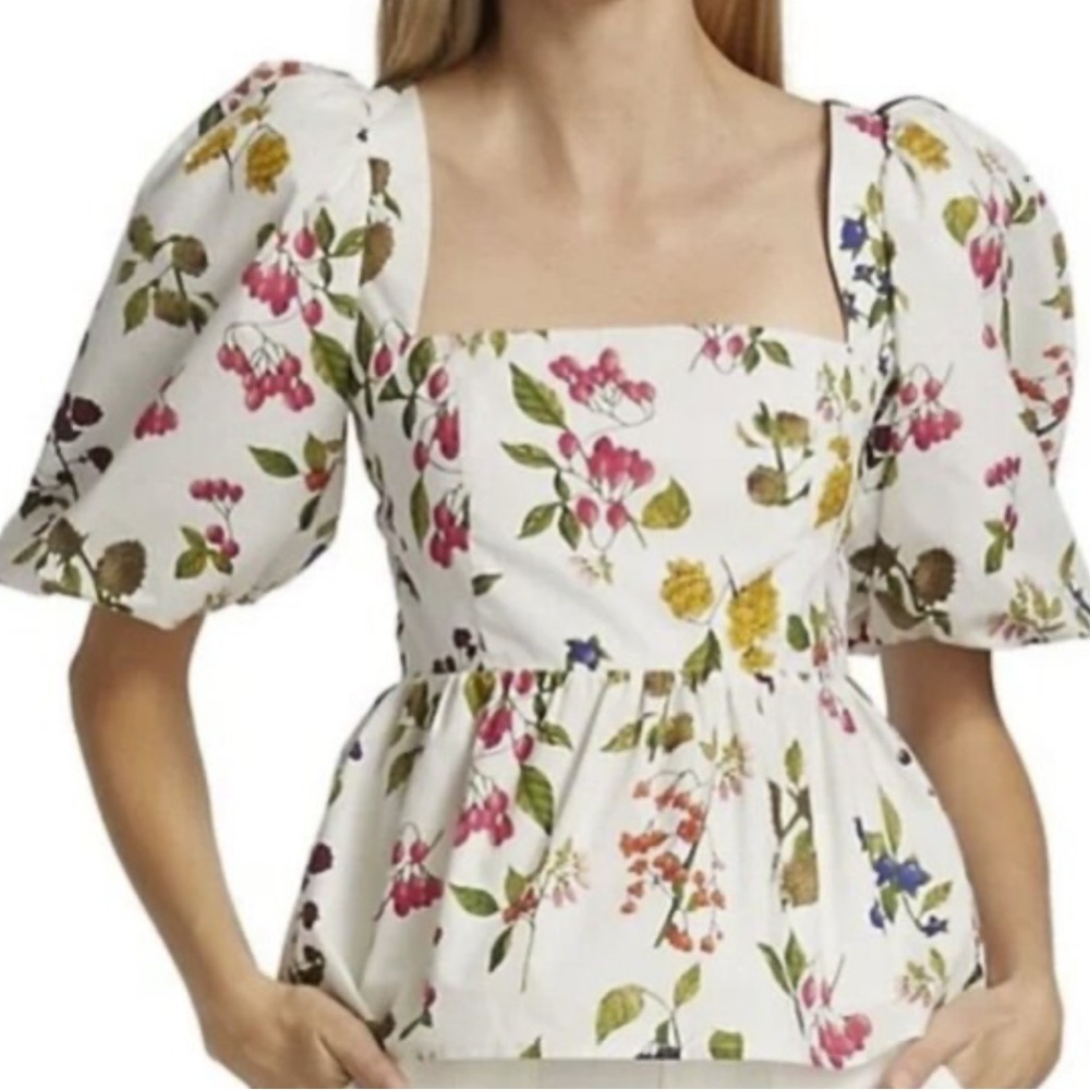 Cara Cara peplum top